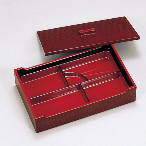 310-30521 光悦 タメ千筋<4つ仕切朱天黒付>