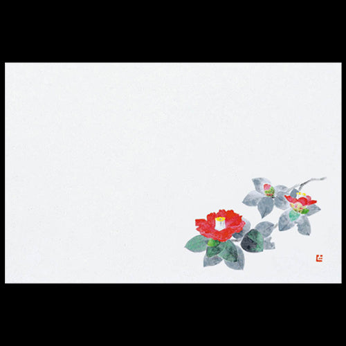 201-10246 38cm上質紙マット 椿(11・12月)