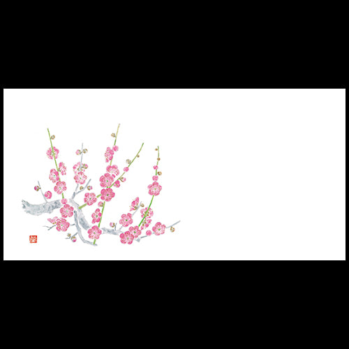 201-30035 上質紙お手元マット 梅 (2~4月)