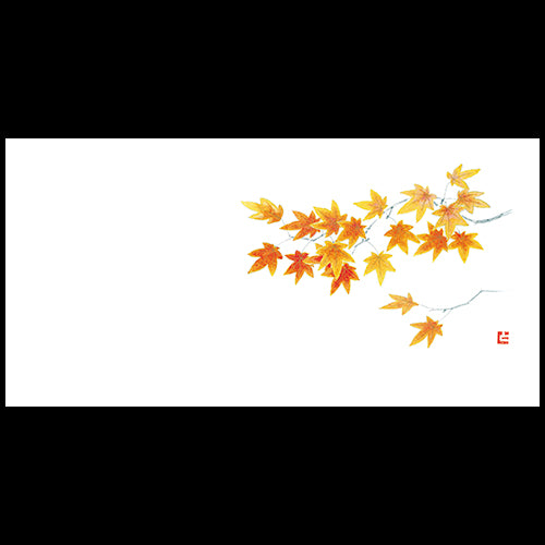 201-30071 お手元マット もみじ(紅)(9・10月)