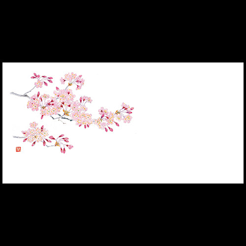 192-50015 お手元マット 桜(3・4月)