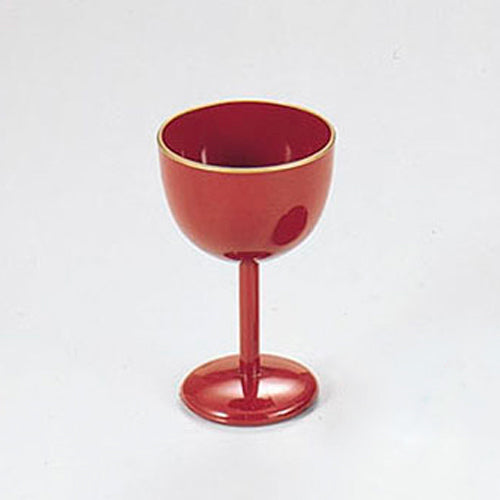 460-26011 朱金ワイングラス