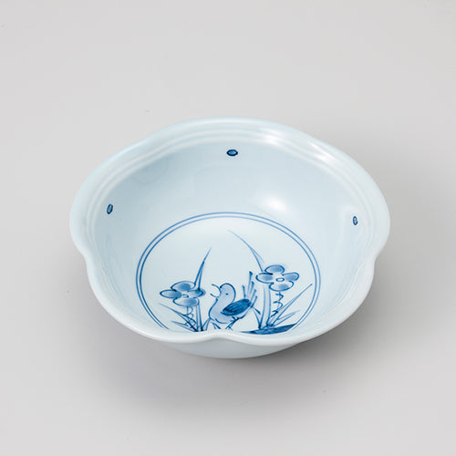 000-590 五方ナブリ花鳥紋小丼