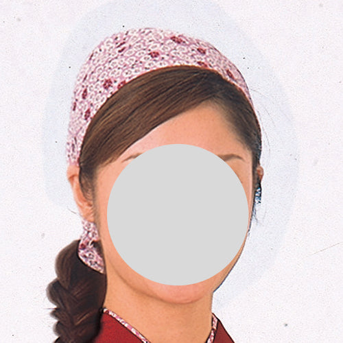 193-90027-01 バンダナキャップ 小桜・ピンク(BA-031)