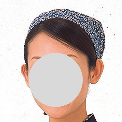 193-90027-02 バンダナキャップ 小桜・紺(BA-032)