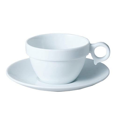 503-00086 白磁 MARUカップ大(手付き)