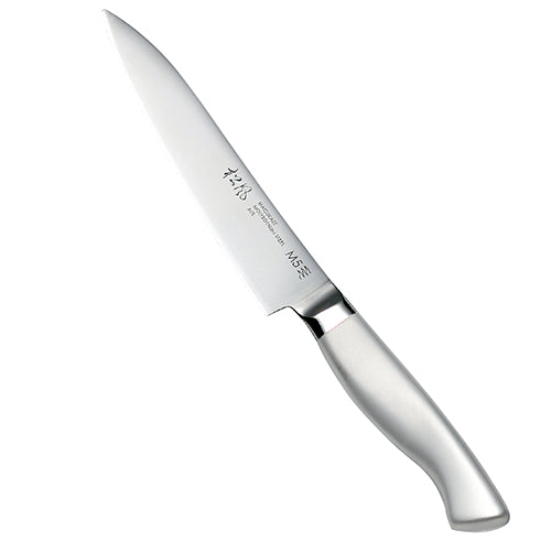 松風M5モリブデン鋼 ペティ―ナイフ(両刃)