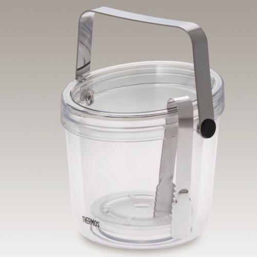 113-10406 サーモス 二重アイスペール TPE-1300 クリアー