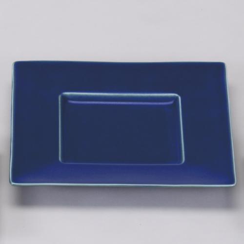 515-10004 プリムプレート 透明紺 L