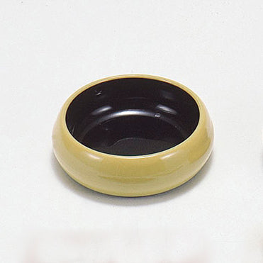 丸小鉢 クリーム内黒