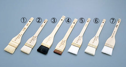 ⑥木柄 アクリルハケ