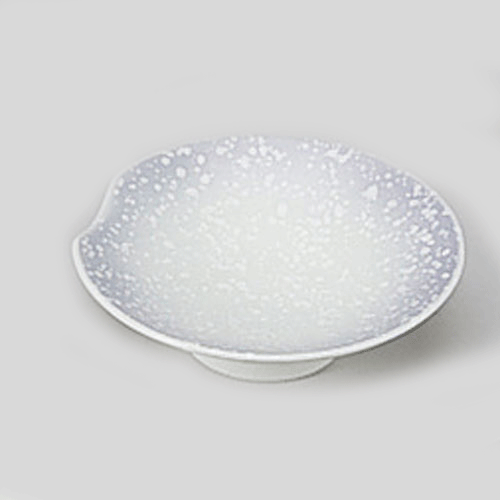 534-00185 2.3寸高台小皿 バイオレット吹