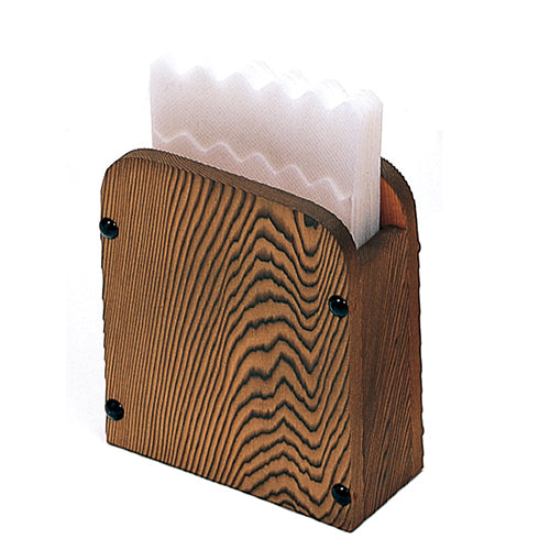 145-10010 焼杉隅丸ナプキンスタンド