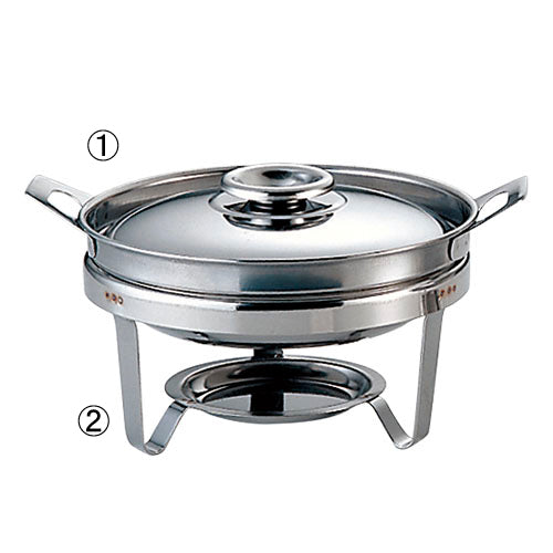 104-10058 ①MT18-0ちり鍋一人用蓋付