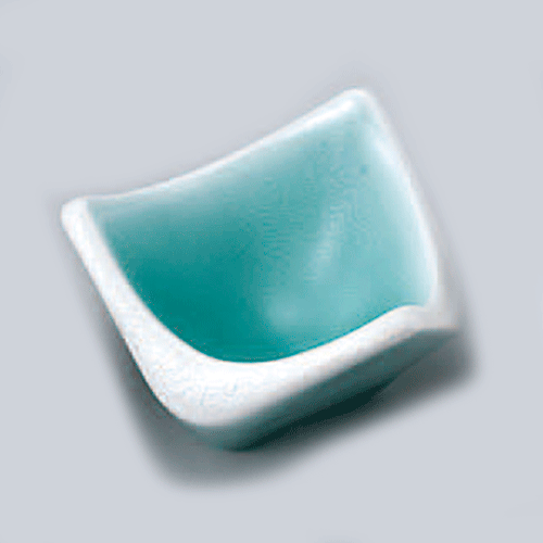 535-00044 ラスター三角珍味 深海青磁
