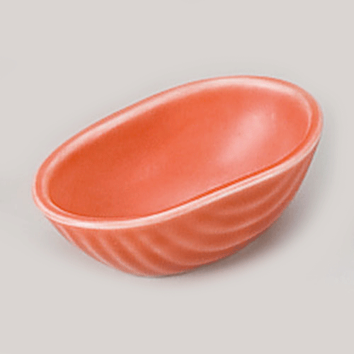 540-00049 豆極小珍味 柿釉