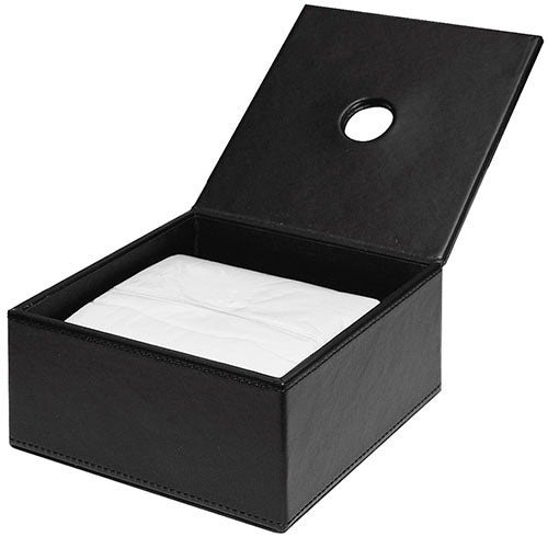 113-30049-01 ティッシュボックスTB-102(ハーフサイズ) 黒