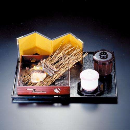 長手布摺盆 タメ