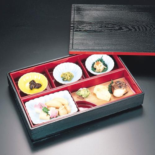 300-60012 尺3松華堂 2つ仕切 朱