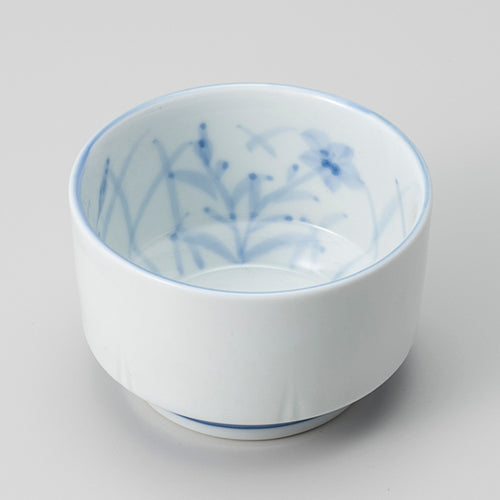 076-10 内秋草絵丸小鉢