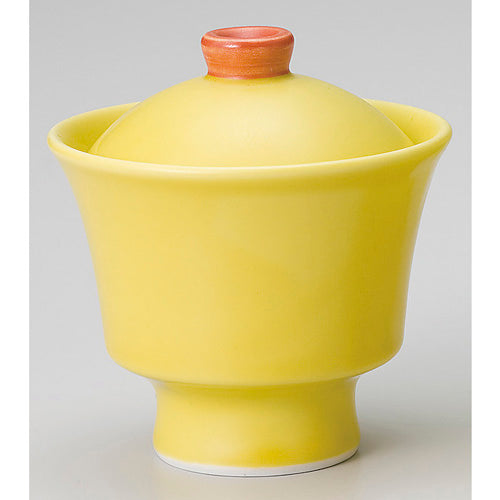 706-10032 ゴールド黄深反型小蓋物