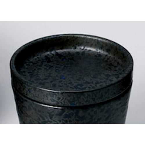 706-10044 黒ルリ玉吹薬味皿