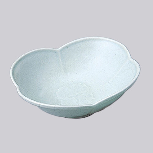 707-10097 青磁マット四ツ葉多用鉢