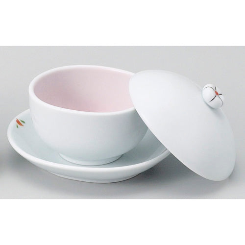 707-10388 一輪花 楕円むし碗