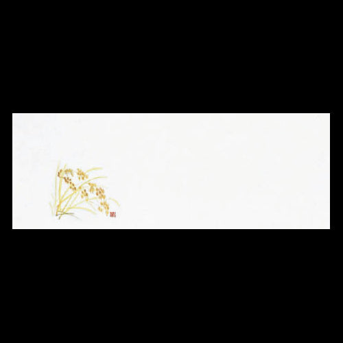 192-20140 箸置雲竜和紙マット 稲穂 (9・10月)