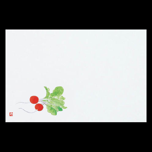 201-10250 38cm上質紙マット 赤かぶ (12~2月)