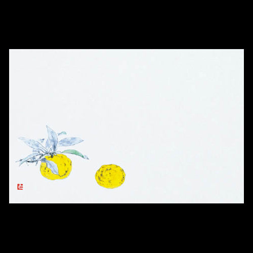 201-10242 38cm上質紙マット ゆず (11・12月)