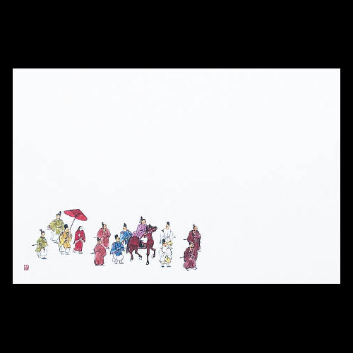 201-10308 38cm上質紙マット 時代祭り (10月)