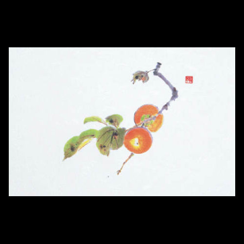 201-10222 38cm上質紙マット 新柿 (9・10月)