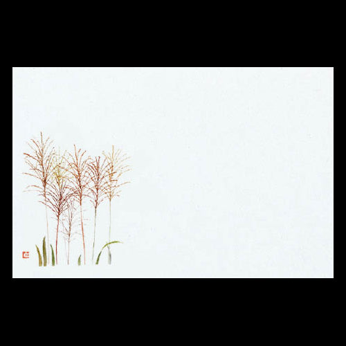 201-10217 38cm上質紙マット すすき (9・10月)