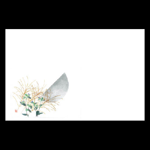 201-10213 38cm上質紙マット 秋草 (9・10月)