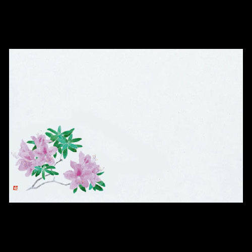 201-10147 38cm上質紙マット つつじ(4~6月)