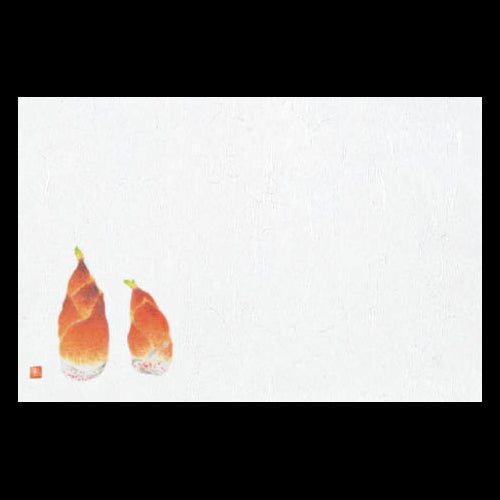 201-10132 38cm上質紙マット 新竹の子 (3・4月)