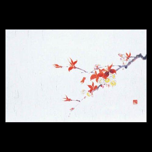 201-10123 38cm上質紙マット 新桜 (3・4月)