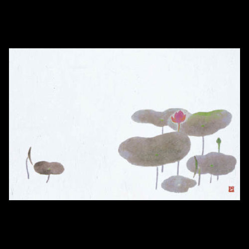 201-10071 38cm上質紙マット 新はす (仏事用)