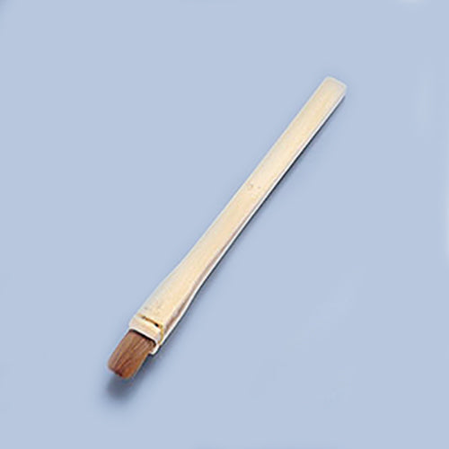 113-20087 小物ハケ 赤ナイロン毛 10mm