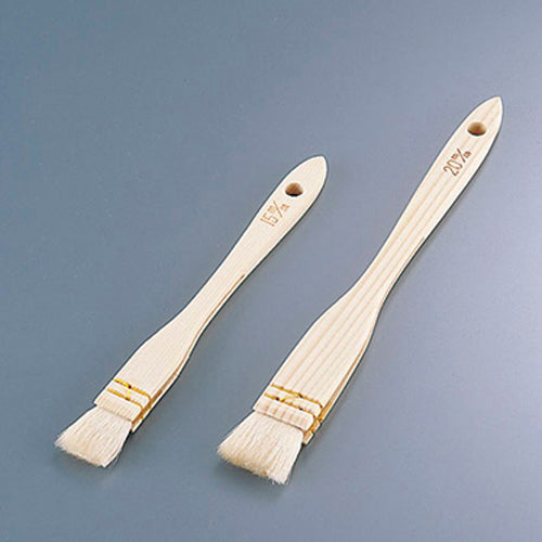 木柄 三味糸綴じ 御料理刷毛(山羊毛)