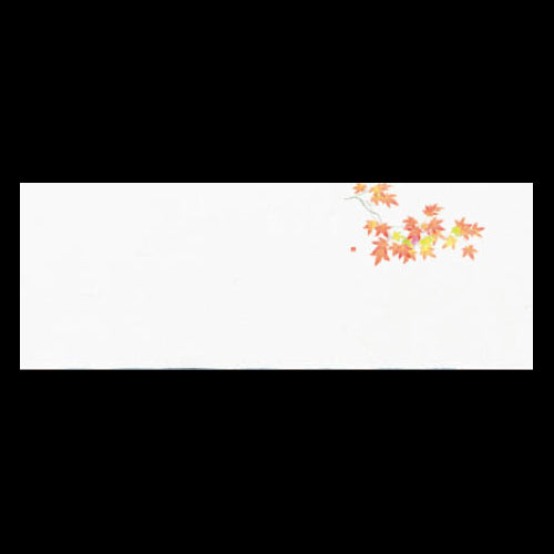 192-20080 箸置雲竜和紙マット 紅葉 (9・10月)