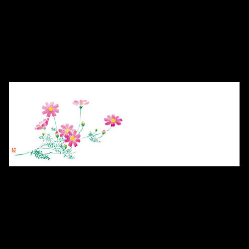 192-20073 箸置雲竜和紙マット 新コスモス (9・10月)