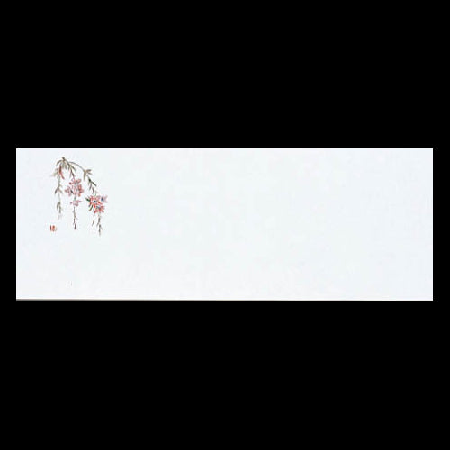 192-20032 箸置雲竜和紙マット しだれ桜 (3・4月)