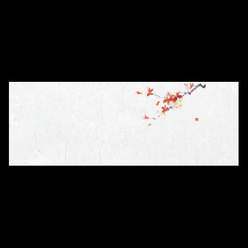 192-20031 箸置雲竜和紙マット 桜 (3・4月)