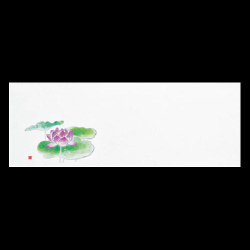 192-20019 箸置雲竜和紙マット すいれん (オールシーズン)
