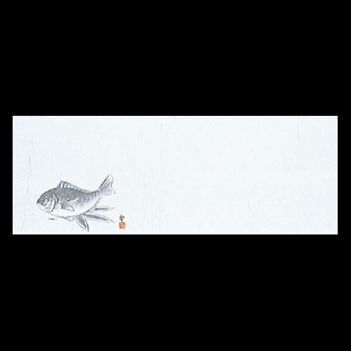 192-20008 箸置雲竜和紙マット 鯛 (オールシーズン)