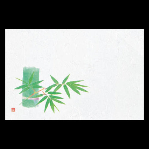 192-10021 尺3雲竜和紙マット 竹 (オールシーズン)