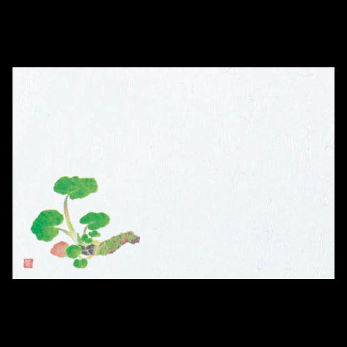 192-10018 尺3雲竜和紙マット わさび (オールシーズン)