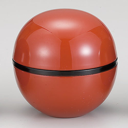 360-15111 玉子飯器 朱内黒